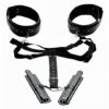 Acquire Easy Access Thigh Harness with Wrist Cuffs - Image 3