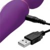10X Dual Duchess 2-in-1 Silicone Massager - Purple - Image 3