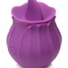 Bloomgasm Wild Violet 10X Silicone Clit Licking Stimulator - Purple - Image 5